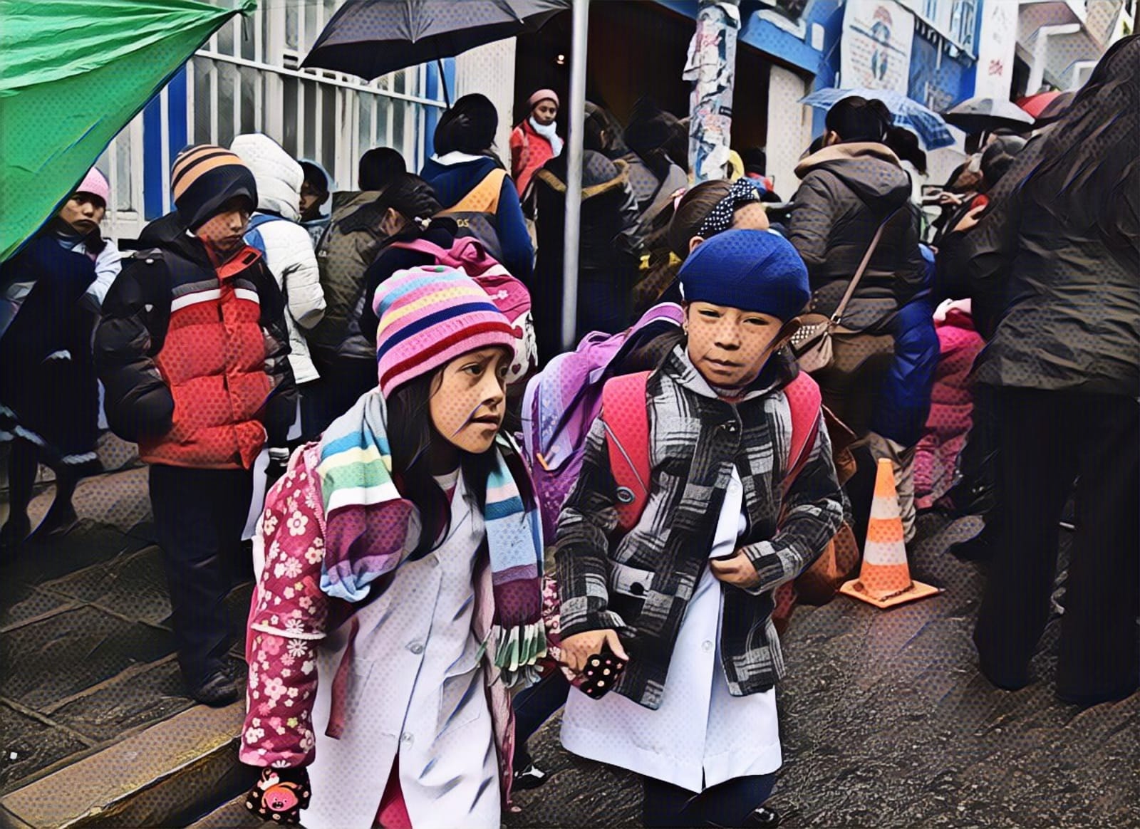 El horario de invierno llega a las aulas en La Paz