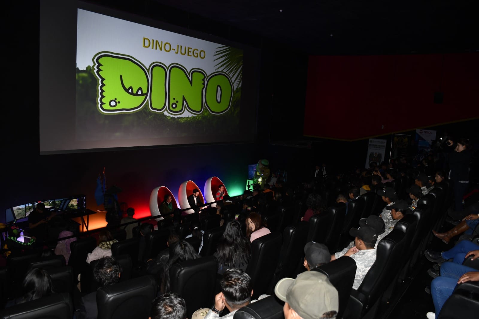 Concurso para crear el videojuego "Dino" contra la delincuencia