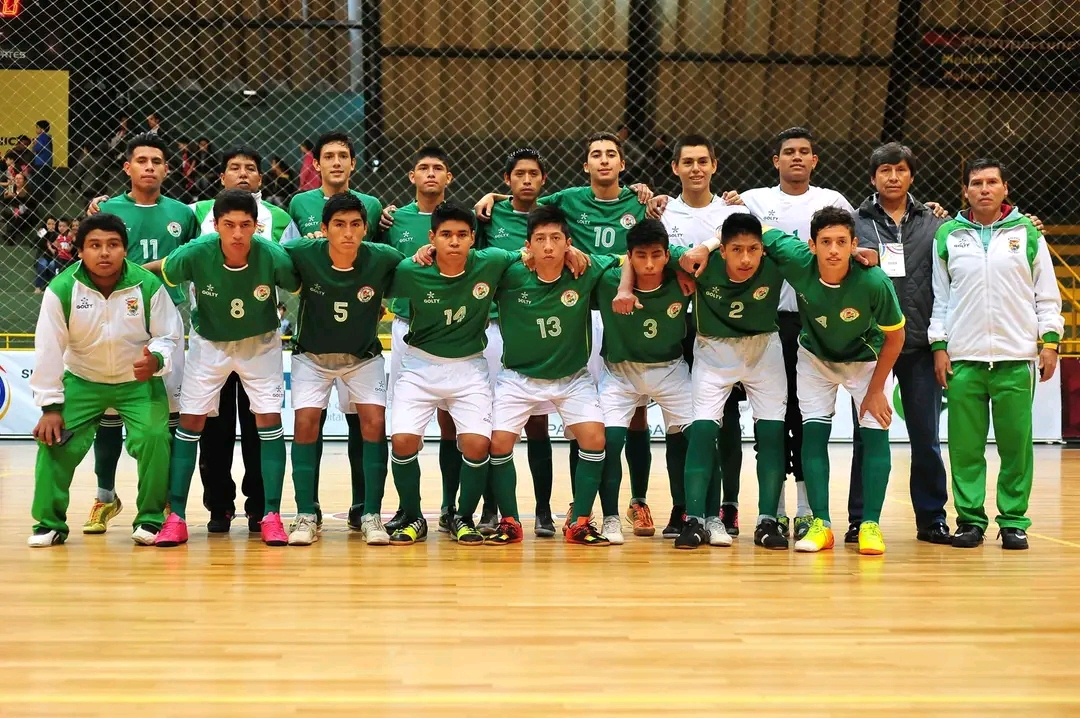 La selección boliviana de futsal jugará el Sudamericano Sub-17 en un duro Grupo A