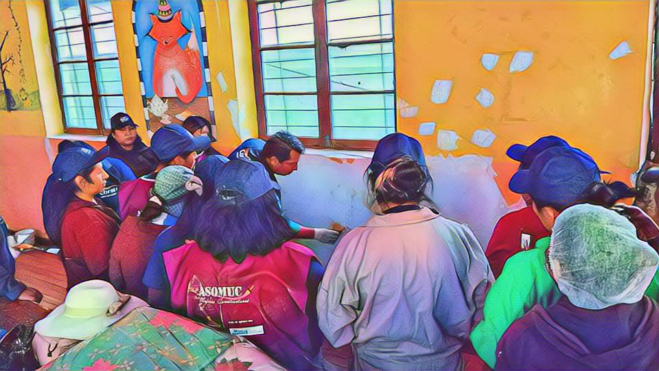 Curso gratuito de pintura para mujeres en La Paz
