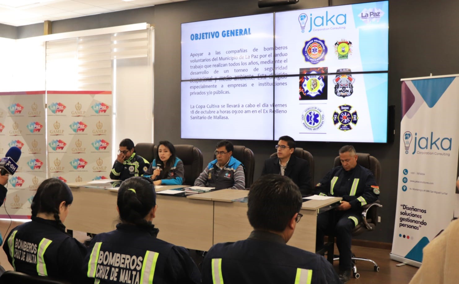´Copa Cultiva´ para apoyar a bomberos voluntarios de La Paz