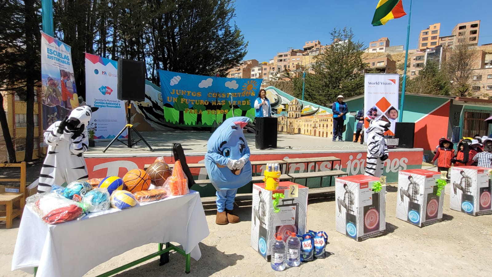 Colegios de La Paz crearán sus espacios con jardines ecológicos