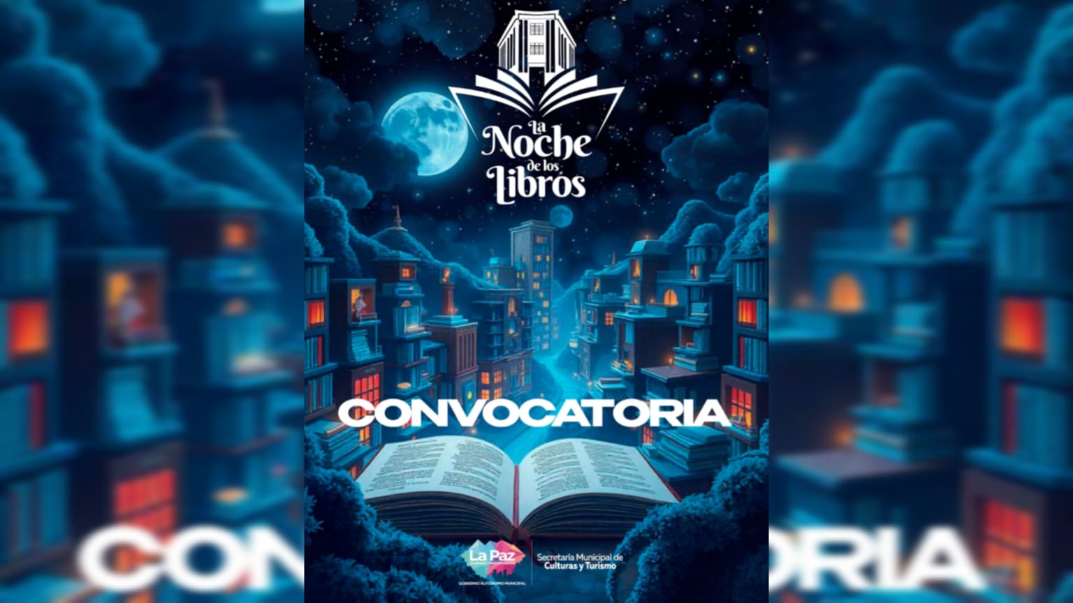 Convocatoria: “La Noche de los Libros 2.0” en La Paz