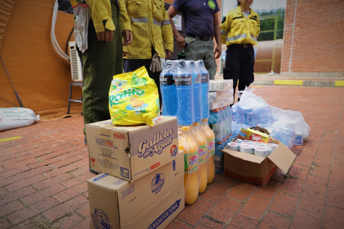 Campaña contra Incendios: Conoce los puntos de ayuda en La Paz y El Alto
