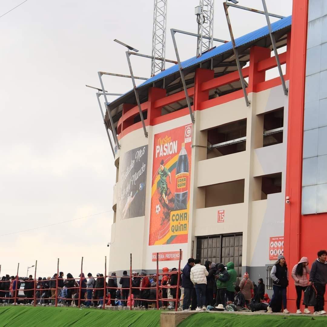 A estadio lleno para el partido de la Verde