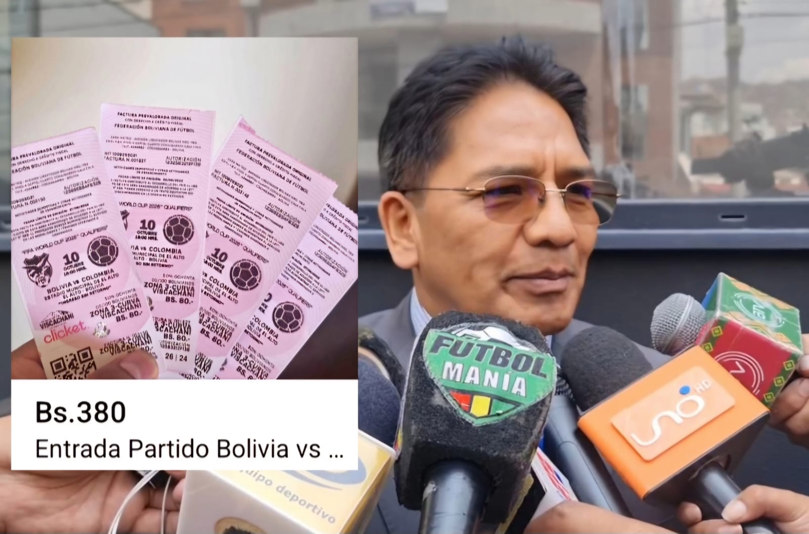 Controlarán la venta de entradas para Bolivia vs. Colombia