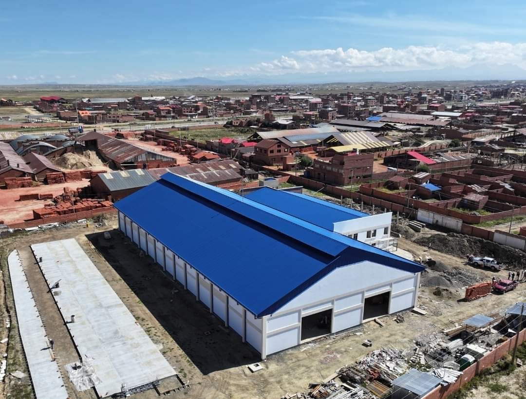 Viacha se prepara para la inauguración de una planta procesadora de cereales y almendra