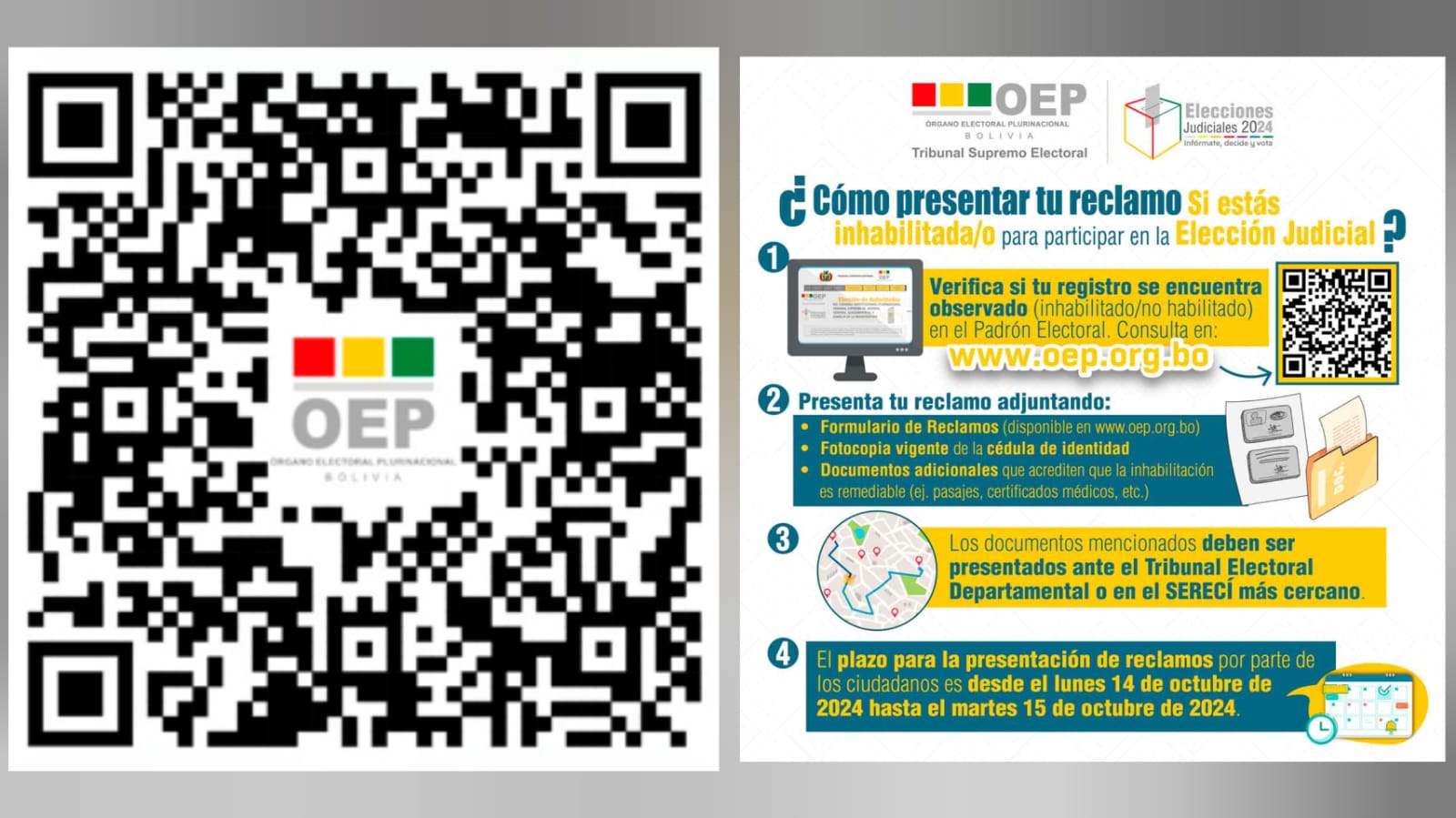 ¿Estas inhabilitado para votar en las Elecciones Judiciales 2024?
