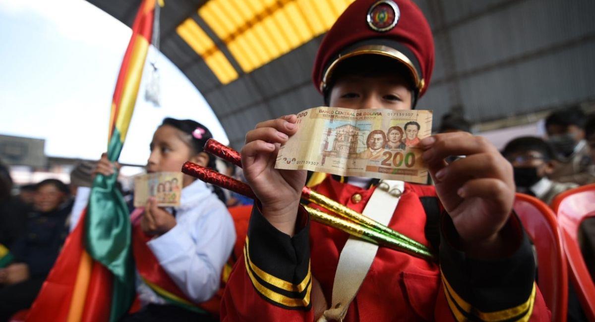 Pago del Bono Juancito Pinto iniciará el 14 de octubre