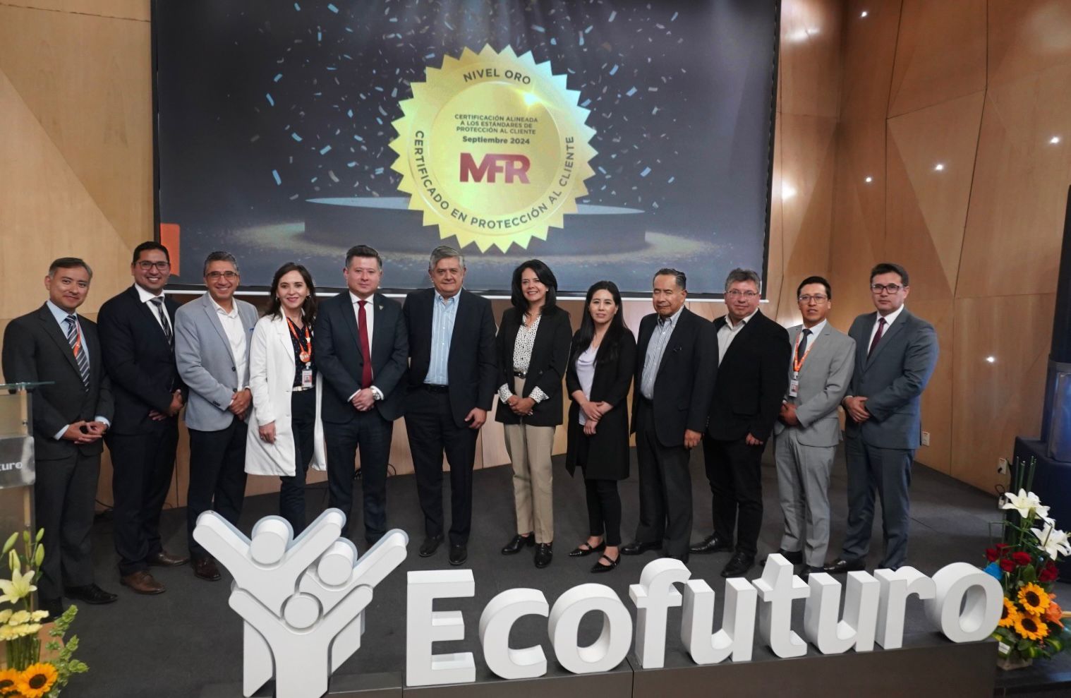 Ecofuturo es premiado internacionalmente por su compromiso con la protección al cliente