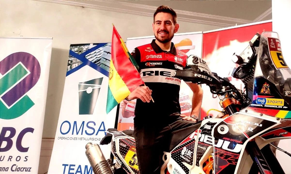 Daniel Nosiglia se prepara para el Dakar 2025