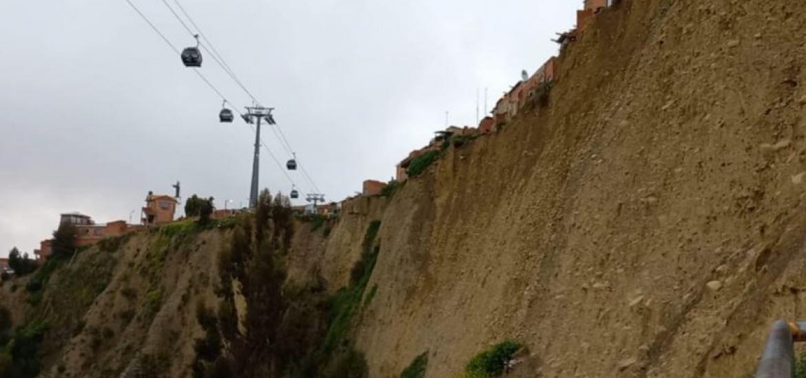 Zona de los amautas en riesgo en El Alto