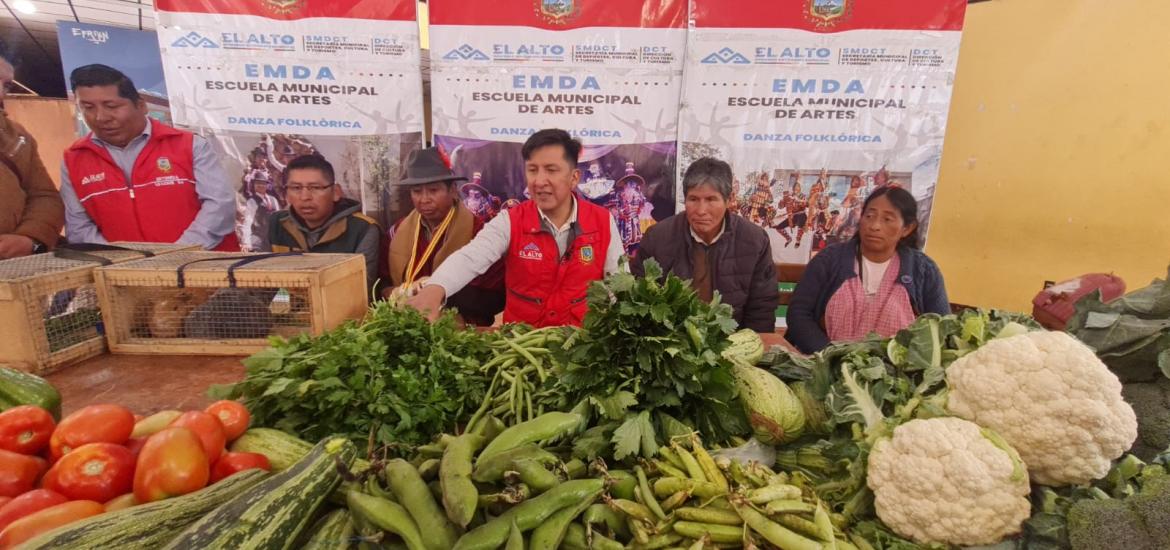 Feria de Frutas y Verduras en El Alto: ¡Compra directo de los productores este sábado!