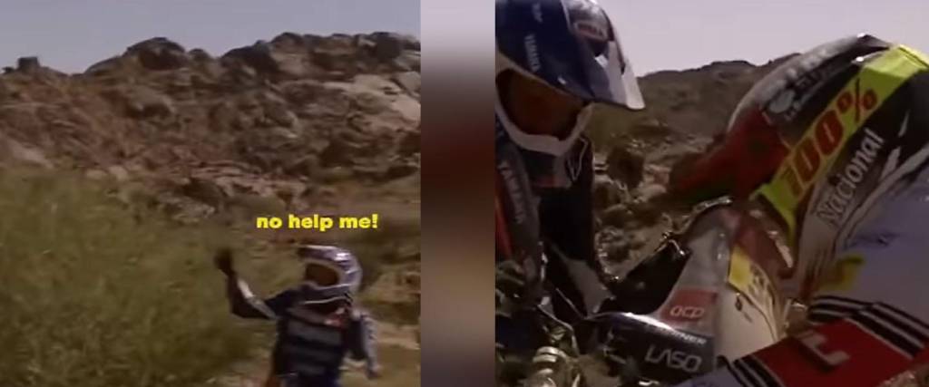 Daniel Nosiglia destaca por su solidaridad en el Dakar 2025