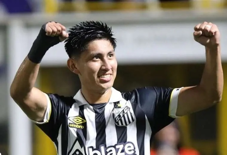 Miguel Terceros deja Santos y podría jugar en Ucrania o España