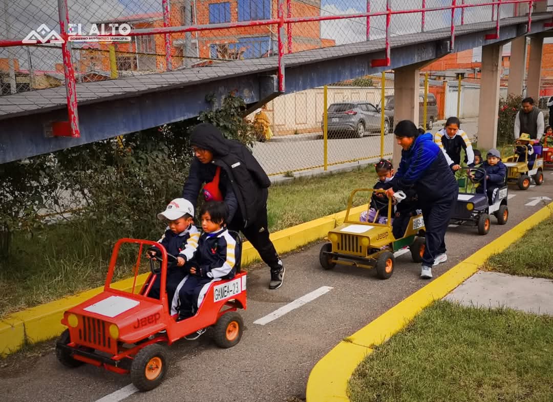 ¡Reabren el parque 'Juancito Pinto' para enseñar educación vial a los más peques!