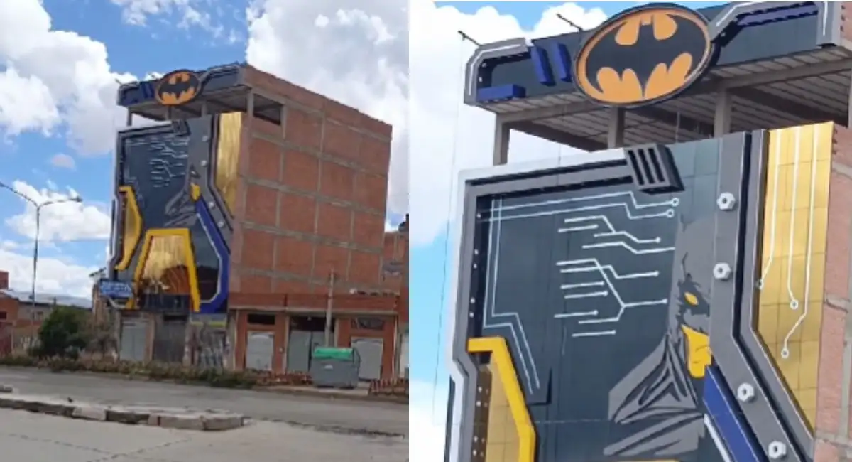 El 'Baticholet': el nuevo cholet inspirado en Batman que sorprende en El Alto