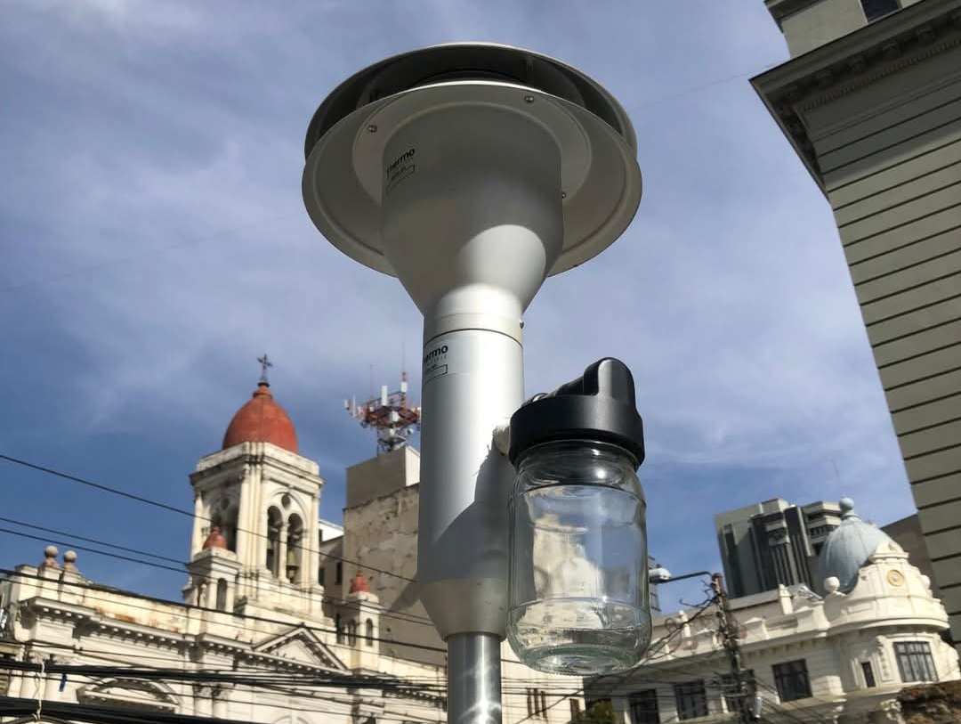 La Paz moderniza su sistema para controlar la calidad del aire en tiempo real