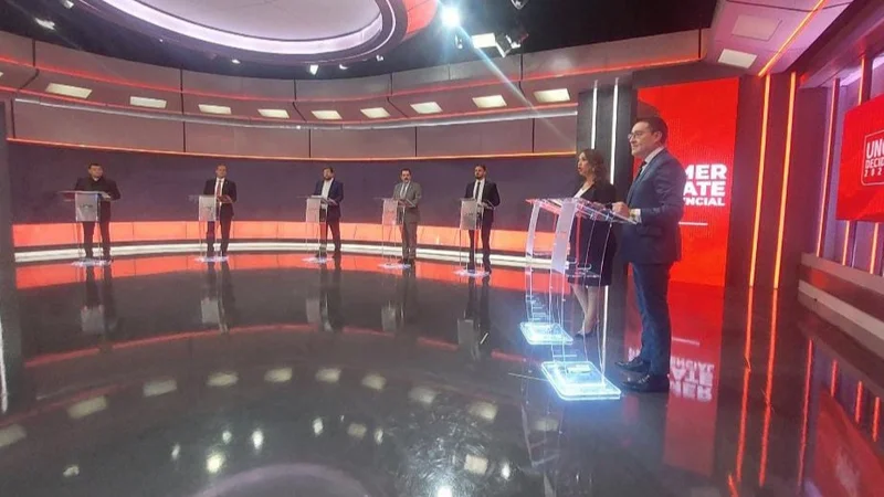 Debate presidencial: Crisis económica y futuro del país marcan la agenda