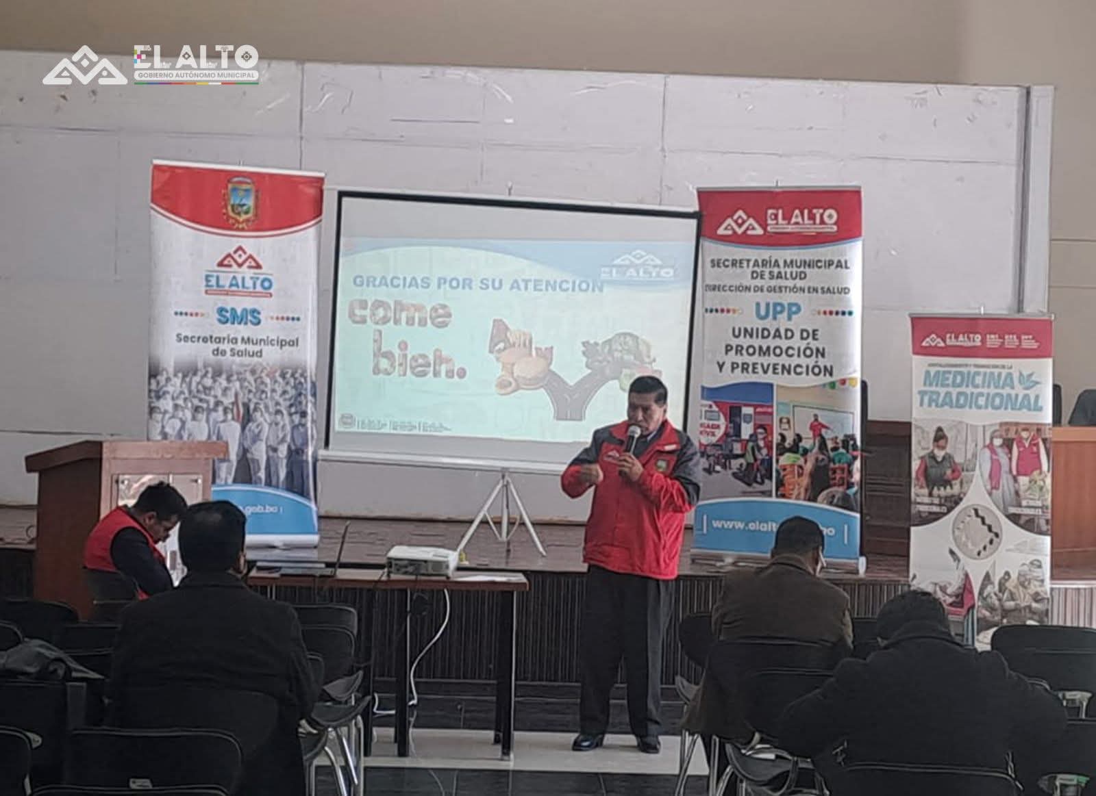 El Alto refuerza defensa contra el sarampión con taller para médicos y vecinos