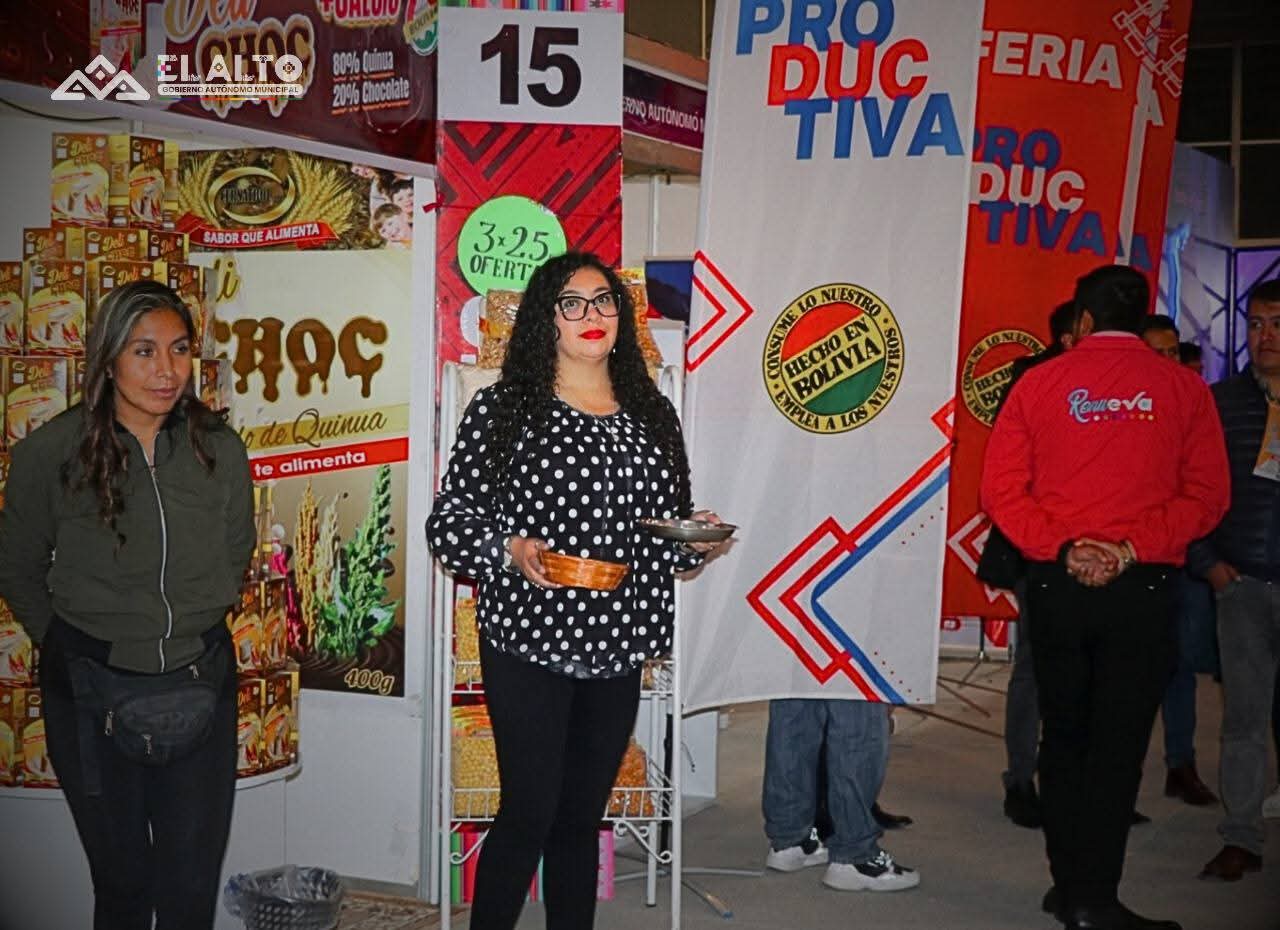 Productores de El Alto brillan en “La Paz Expone” con miras al Bicentenario