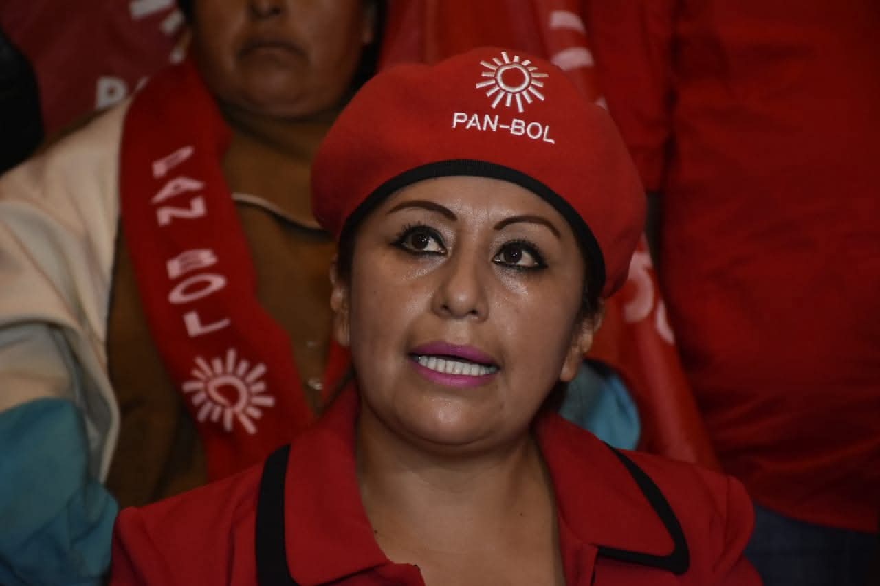 TSJ exige que Fiscalía procese a Ruth Nina por amenazar con violencia si Evo no es candidato
