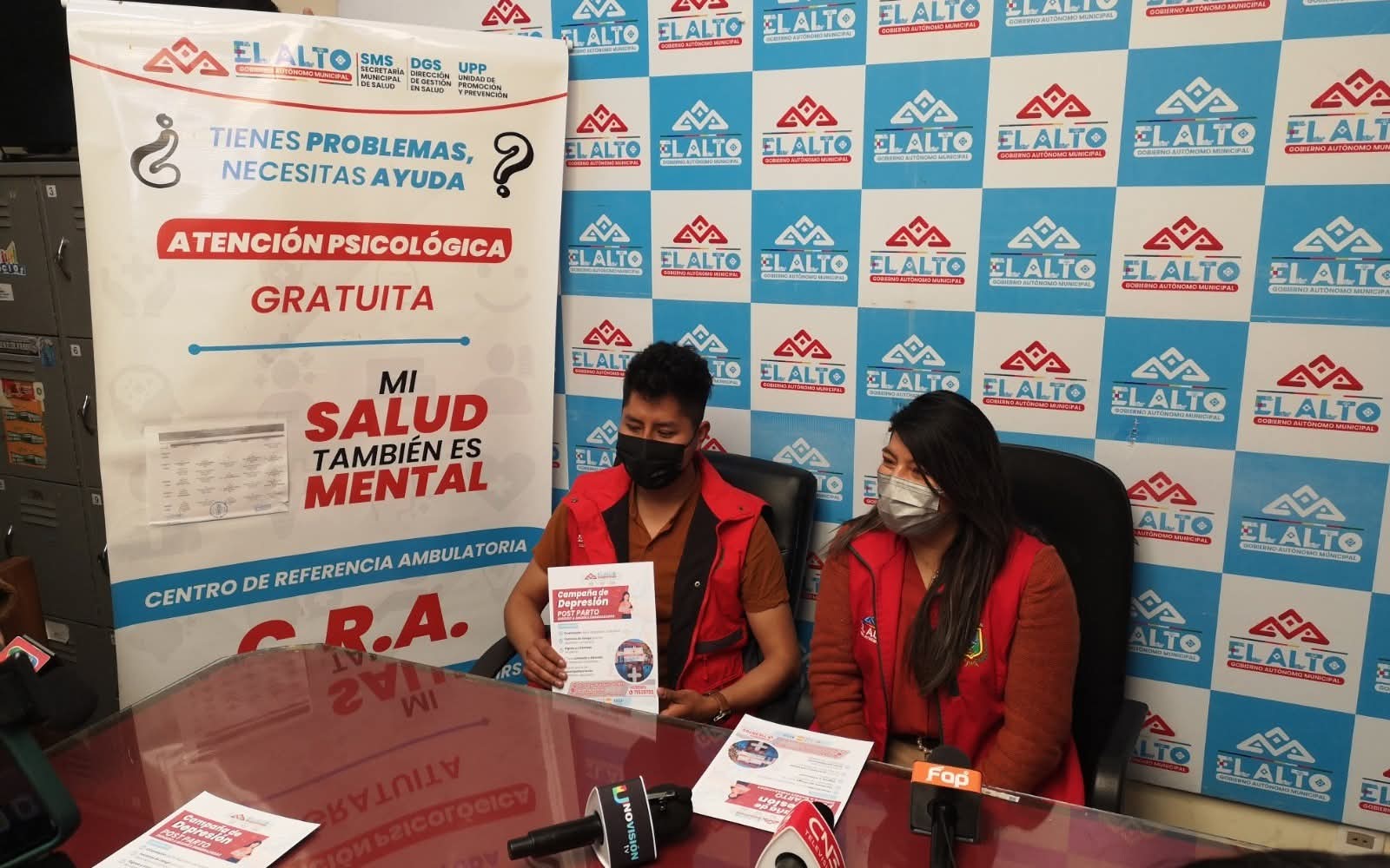 El Alto lanza campaña para prevenir la depresión posparto