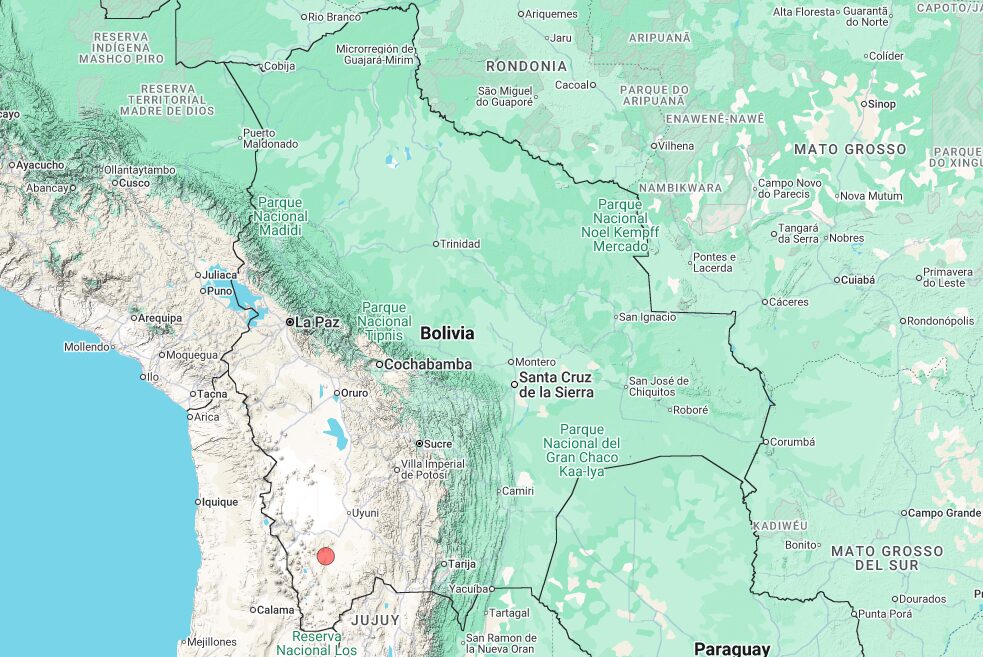 Sismo en Potosí