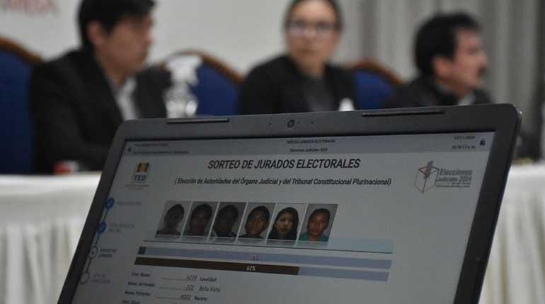 Sorteo nacional de jurados será este viernes