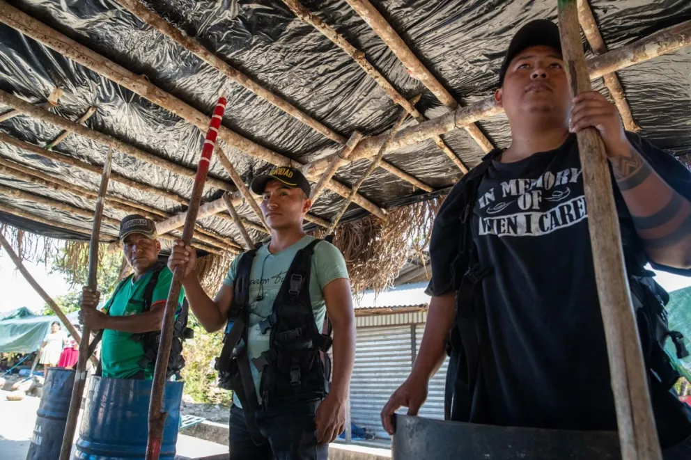 Vigilado, atrincherado y con lanzas: así protegen a Evo Morales