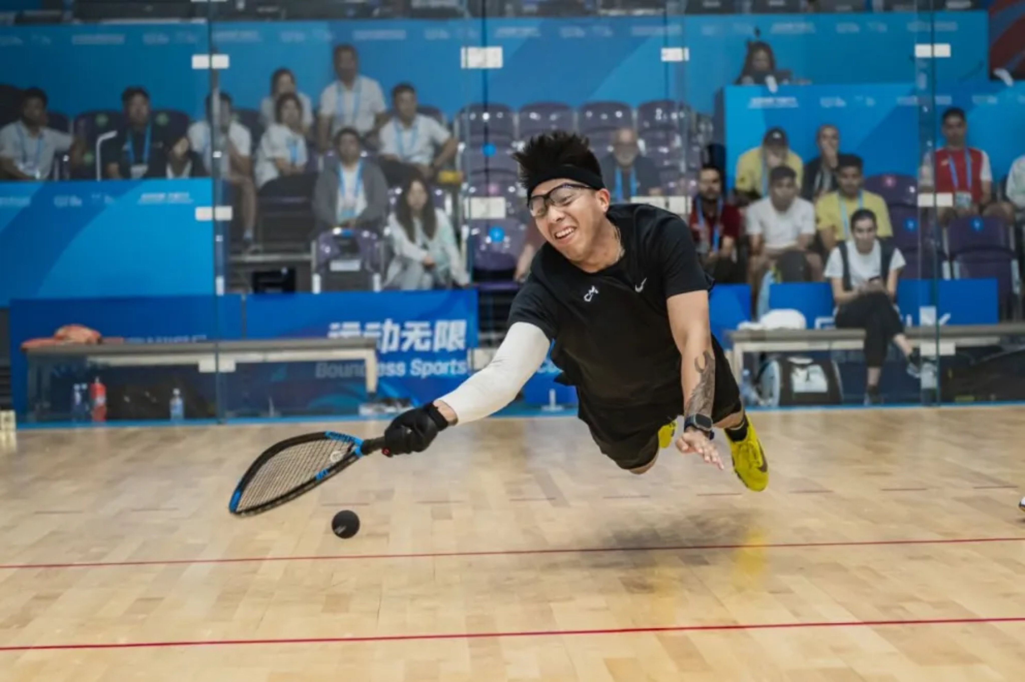 Moscoso logra el oro en los Juegos Mundiales de Ráquetbol