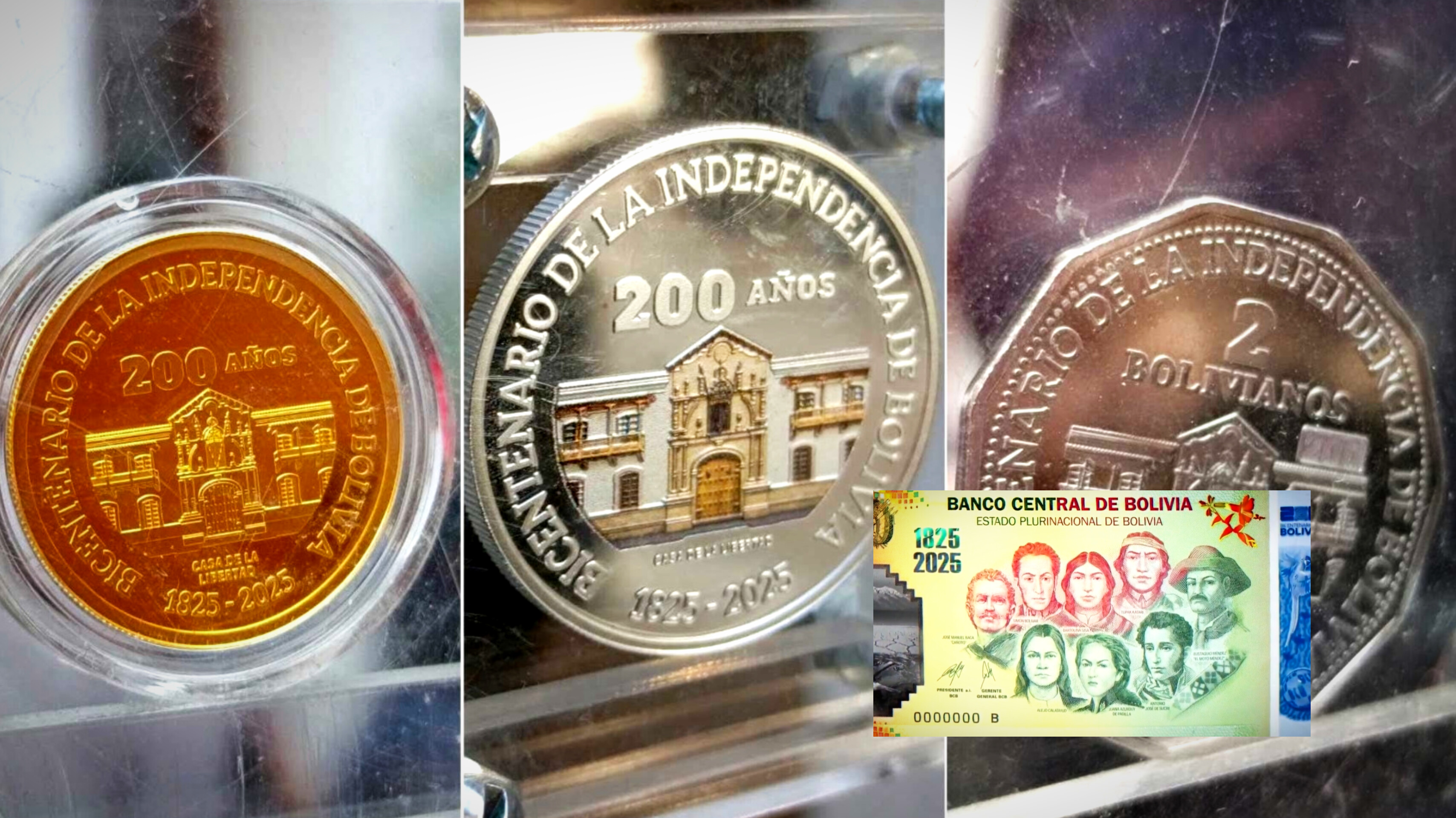 Nuevas monedas y billete