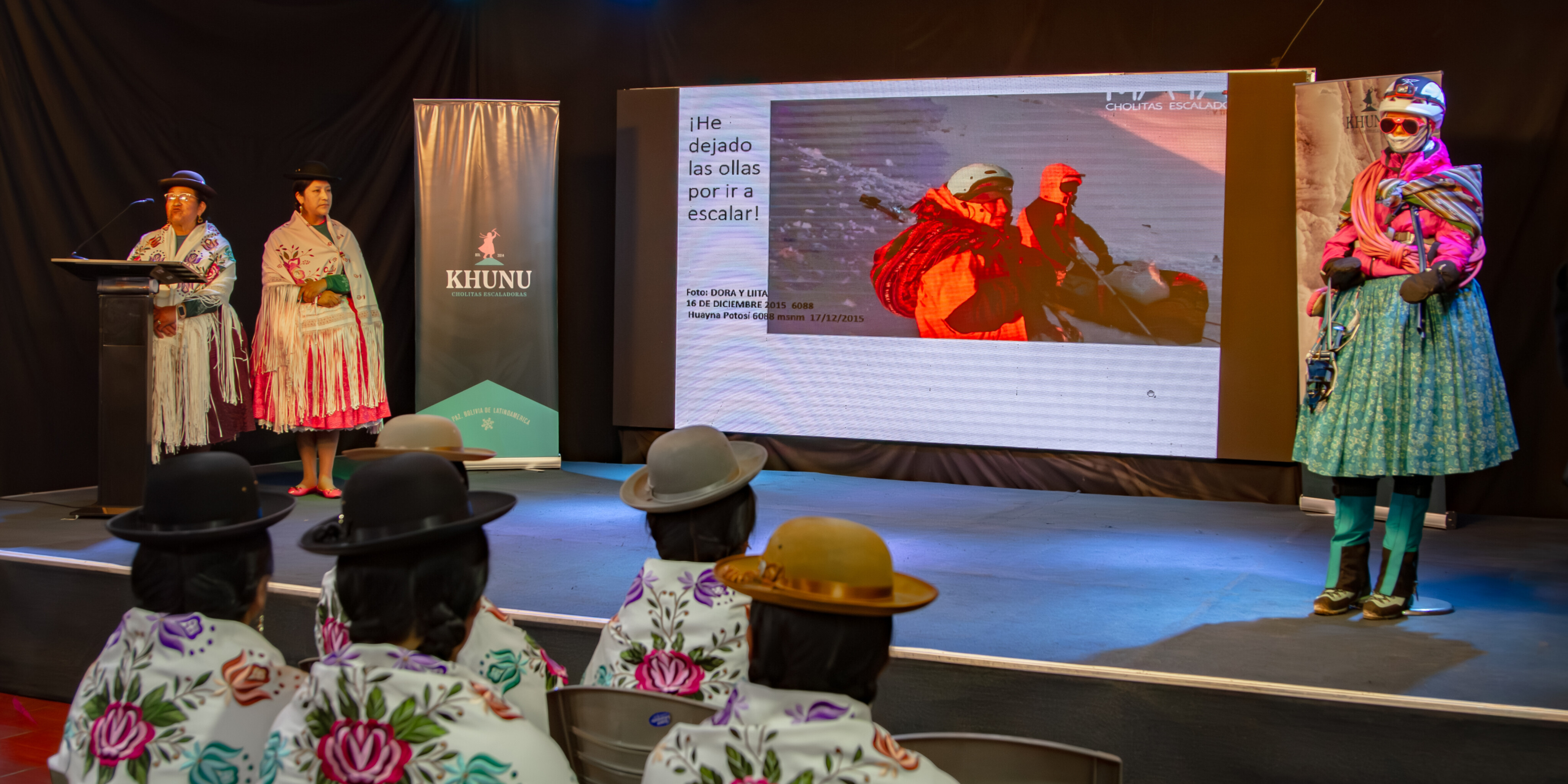 CHOLITAS ESCALADORAS