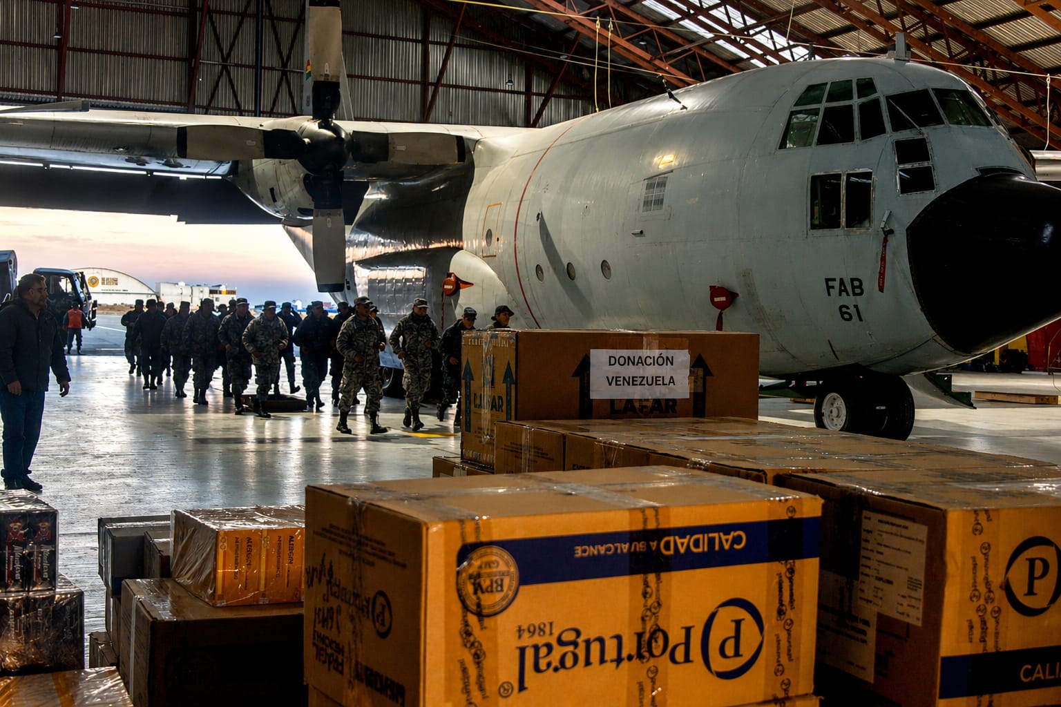 Ayuda humanitaria a Venezuela