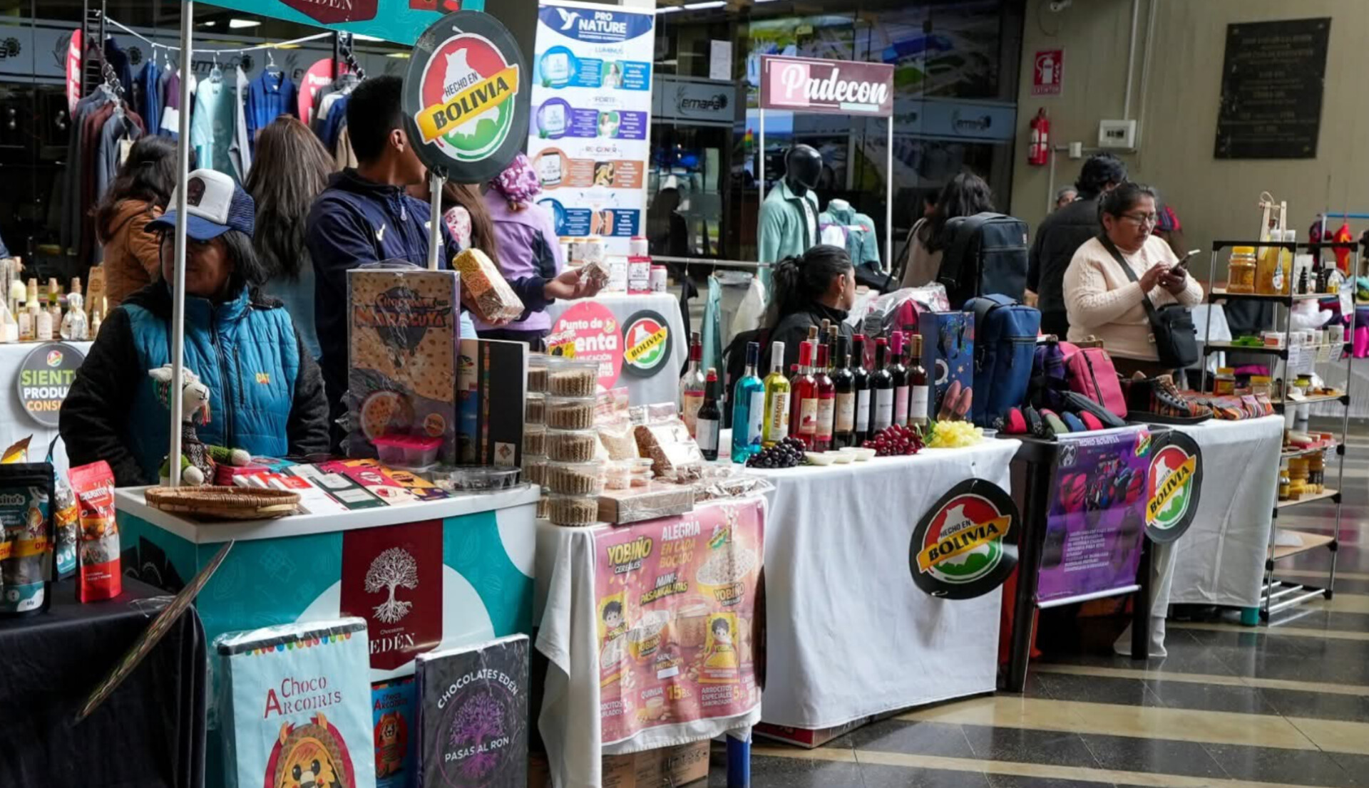 Feria Hecho en Bolivia Consume lo nuestro