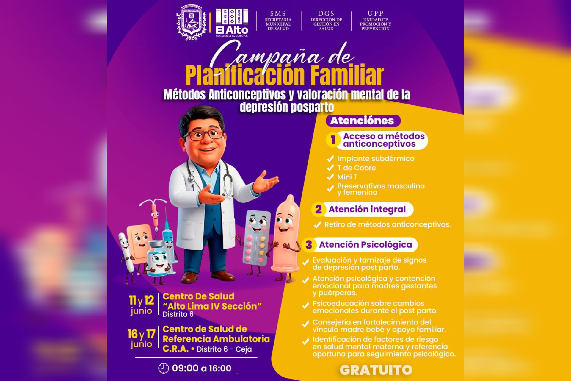 Campaña de Planificación familiar