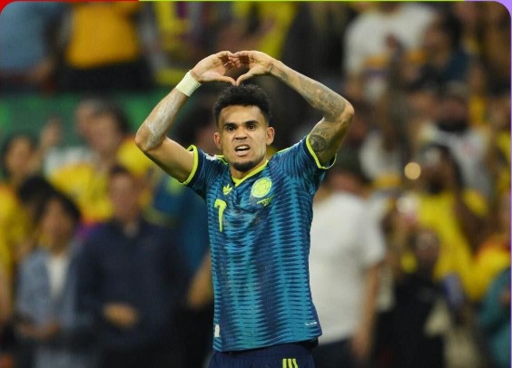 Luis Díaz condujo el miércoles en Ciudad de México con una asistencia y un gol el triunfo de Colombia por 1-3 sobre Uzbekistán