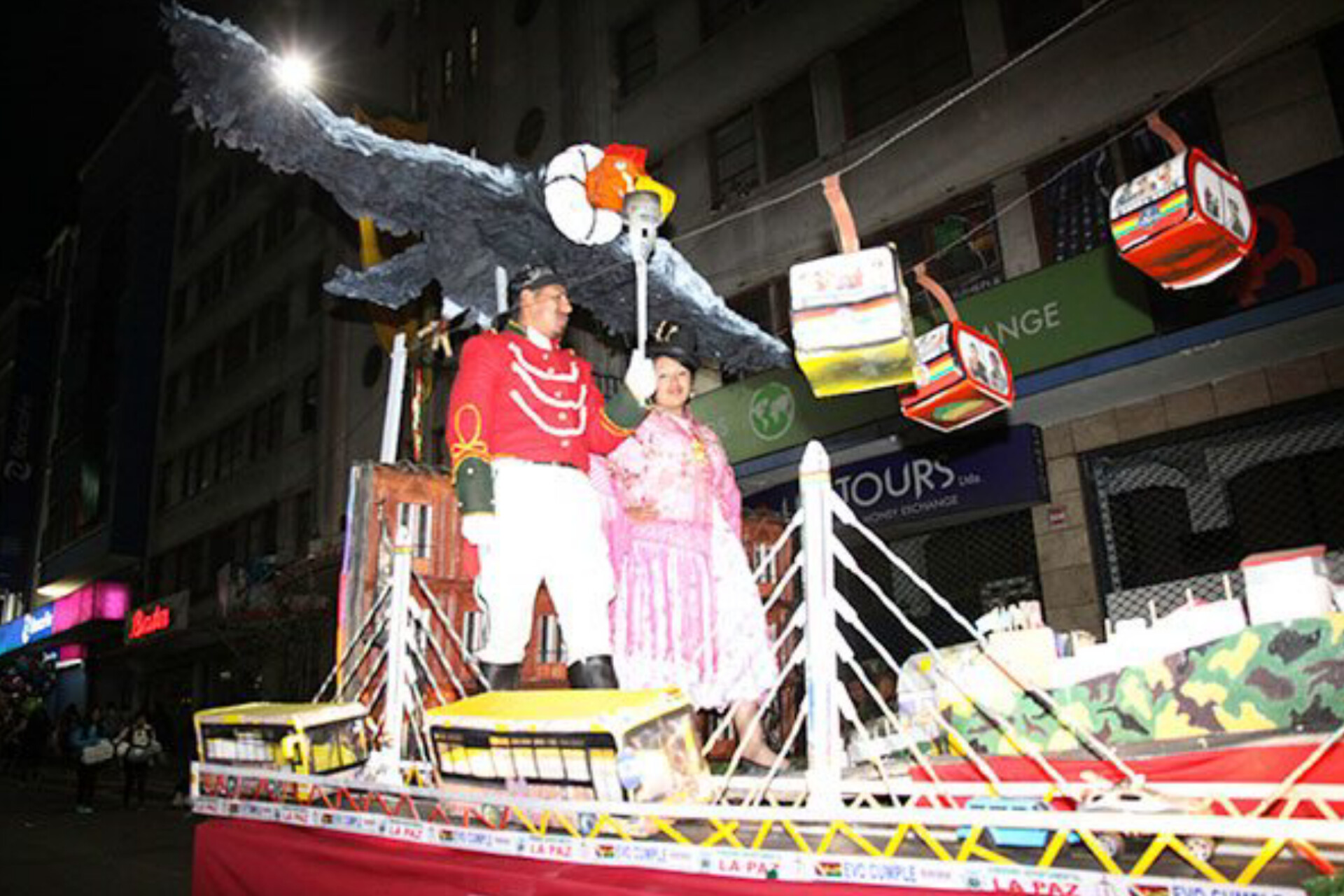 Carros alegóricos La Paz