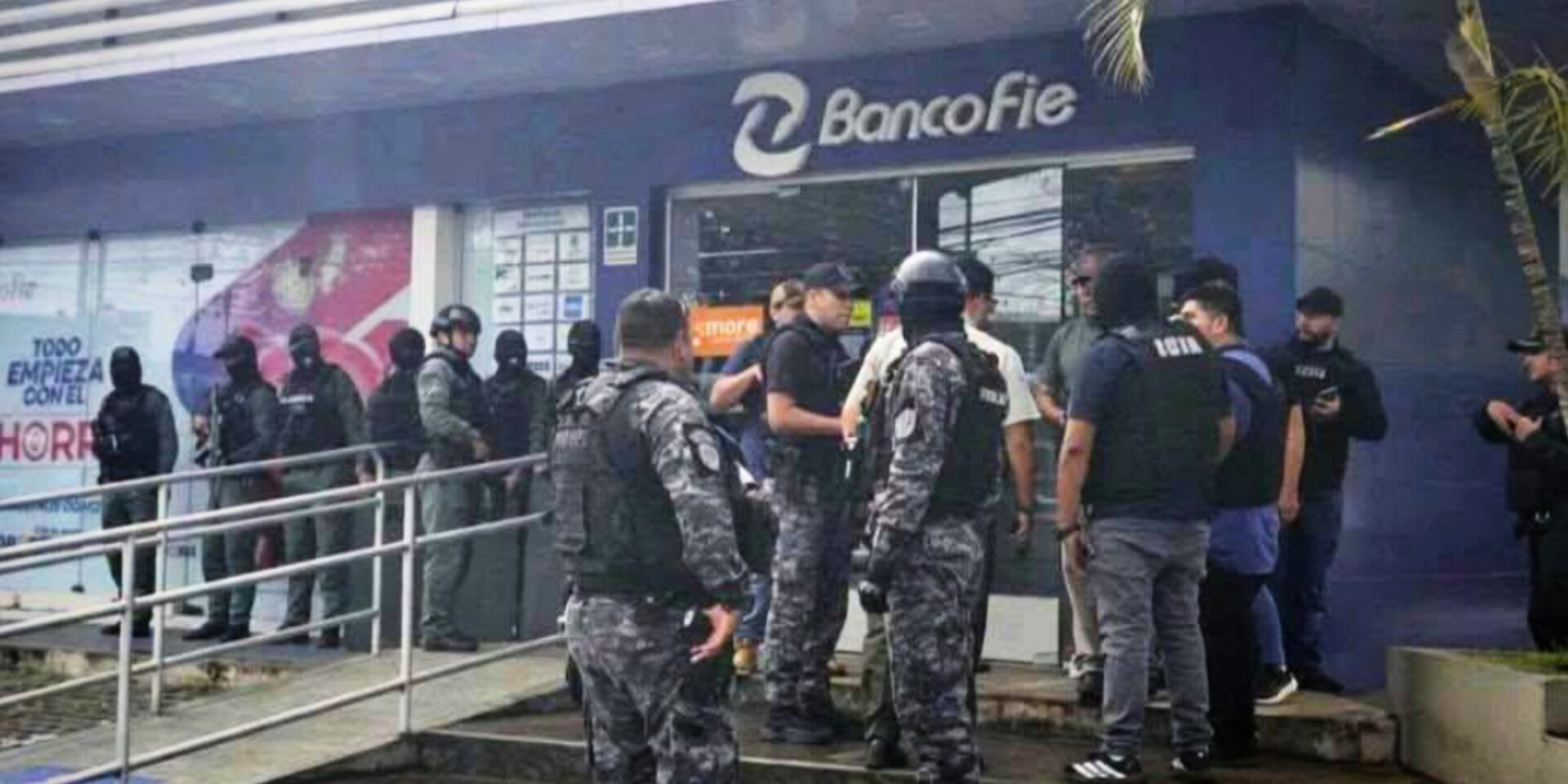 Atraco en Santa Cruz