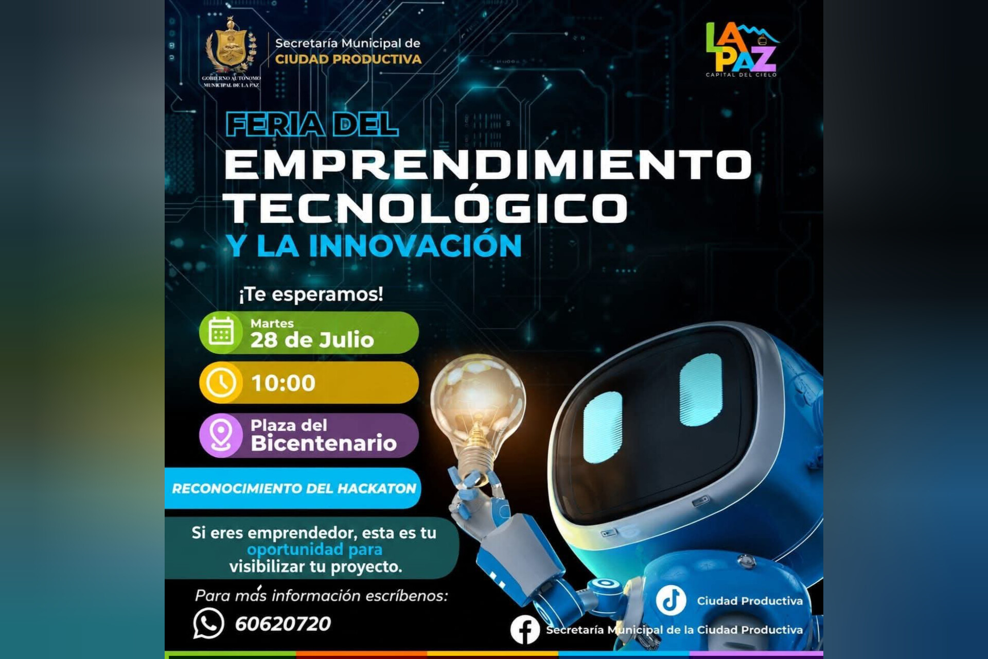 Feria de emprendimiento tecnológico