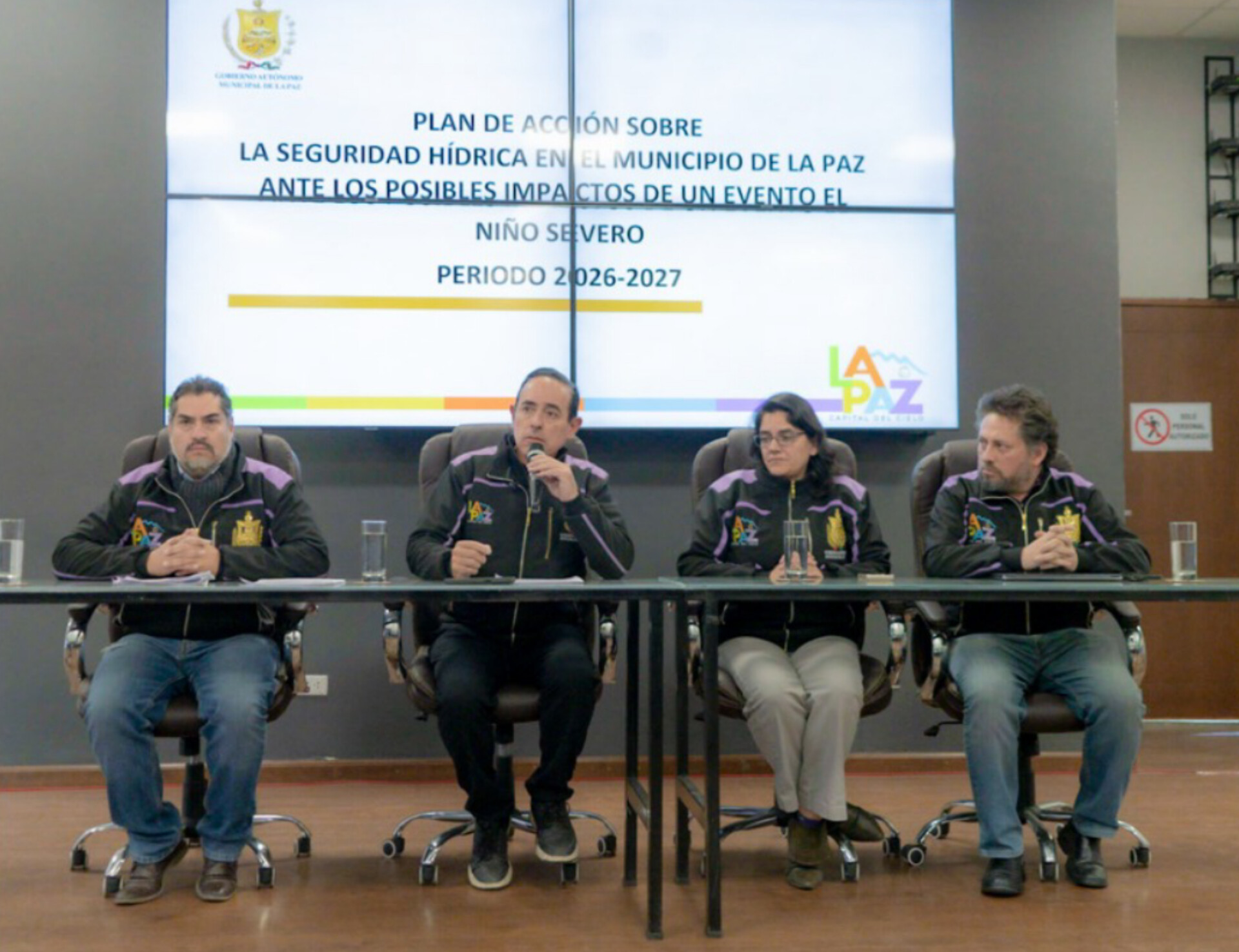 Plan ante riesgos climatológicos La Paz