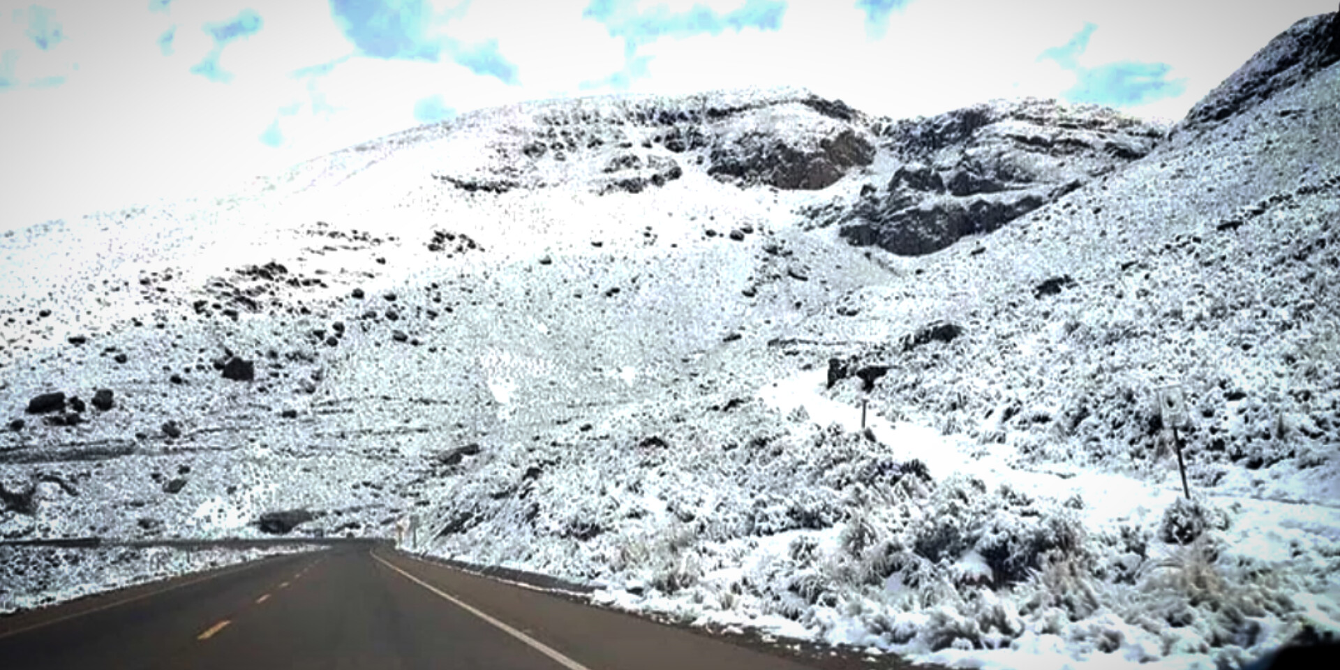 NEVADAS EN CARRETERAS