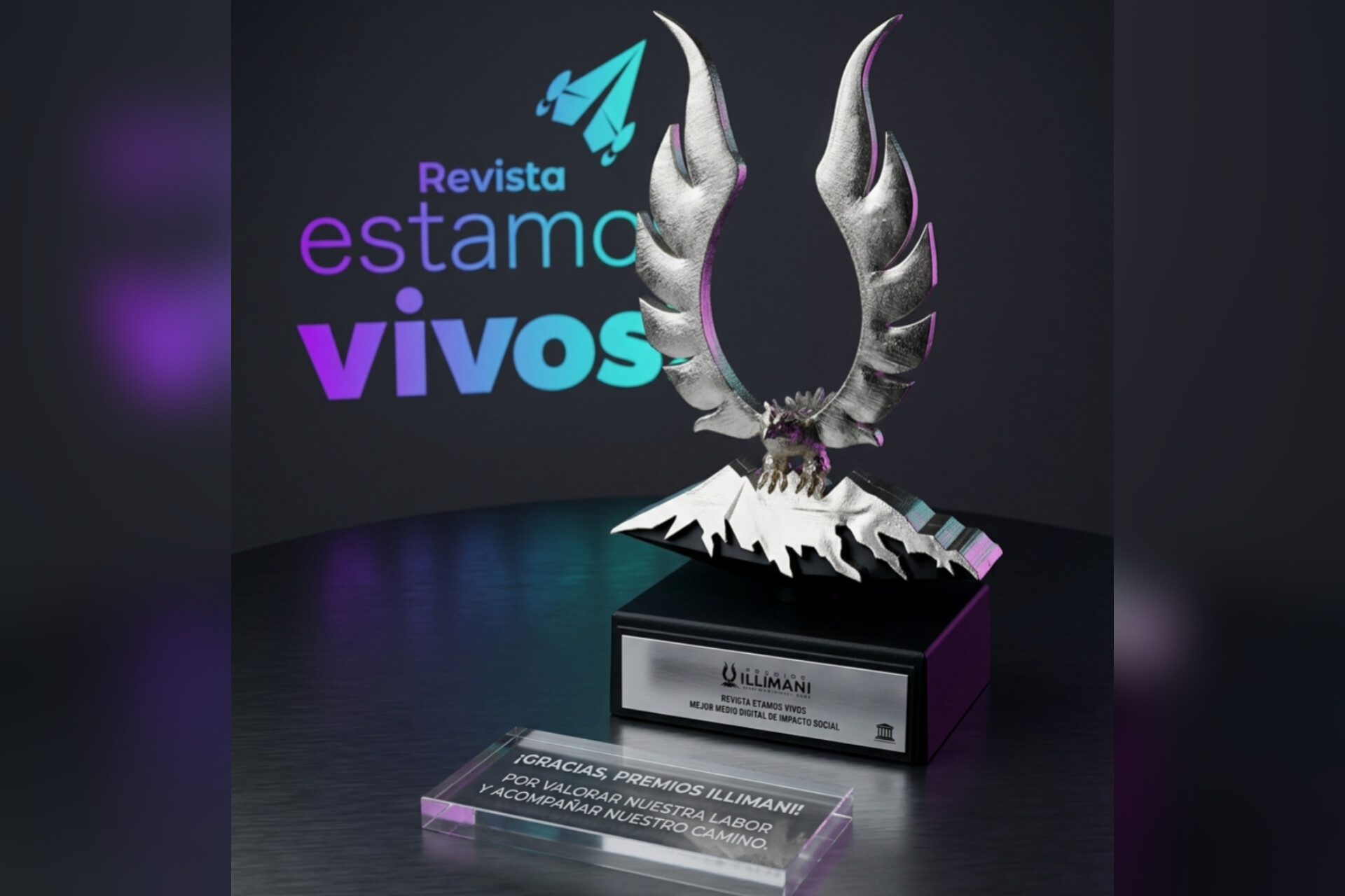 Premios Illimani Revista Estamos Vivos