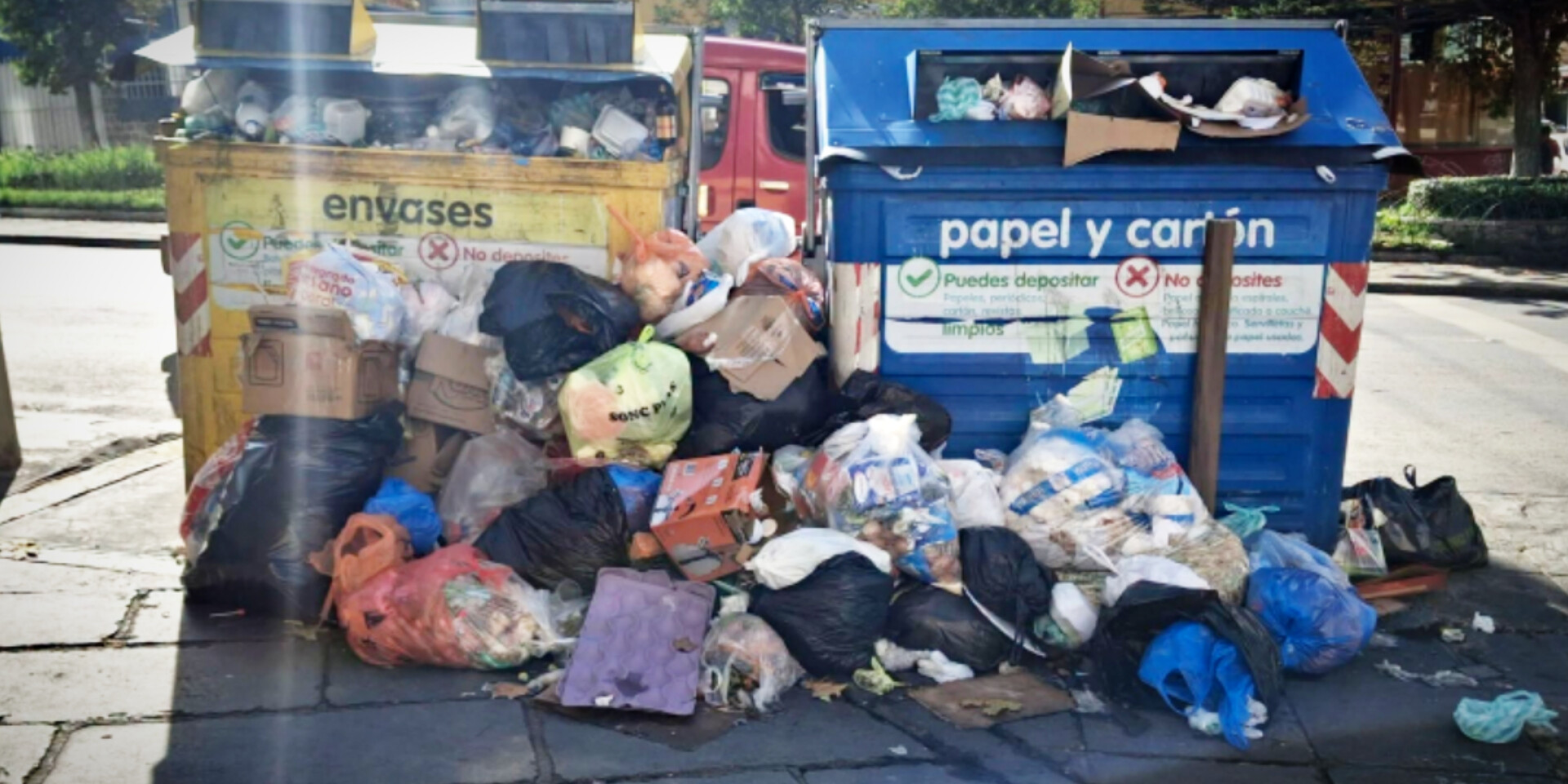 BASURA EN LA PAZ