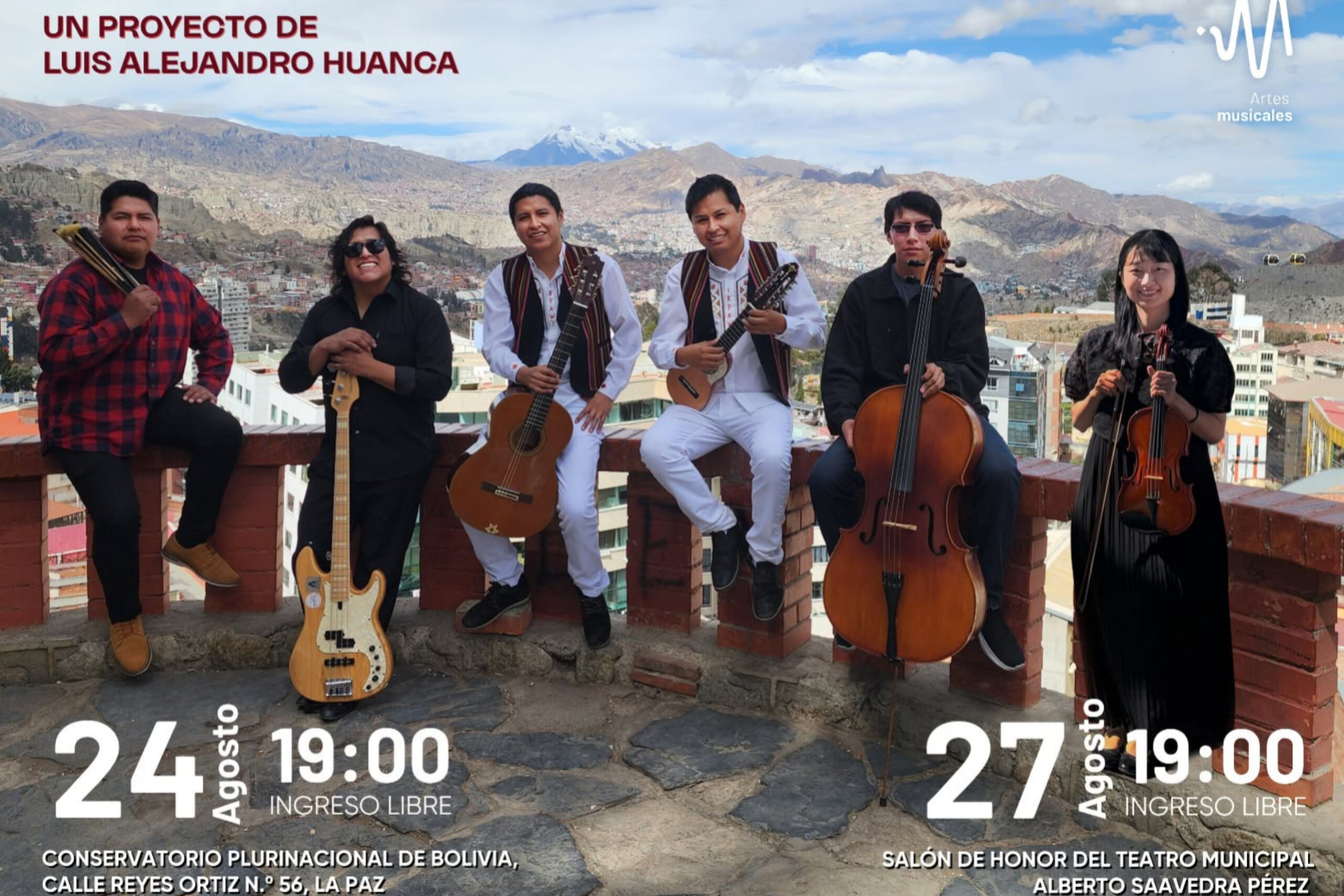 El charango será protagonista de una nueva propuesta musical en La Paz