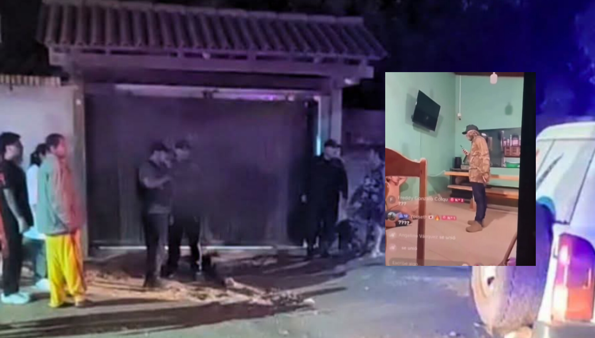 Una transmisión en vivo registró los momentos previos a un doble crimen en San Ignacio