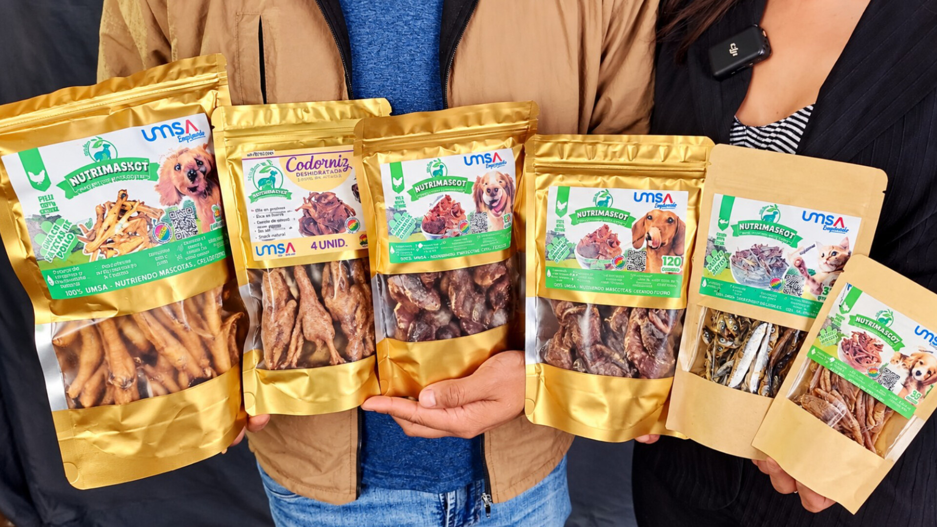 Snacks para mascotas UMSA