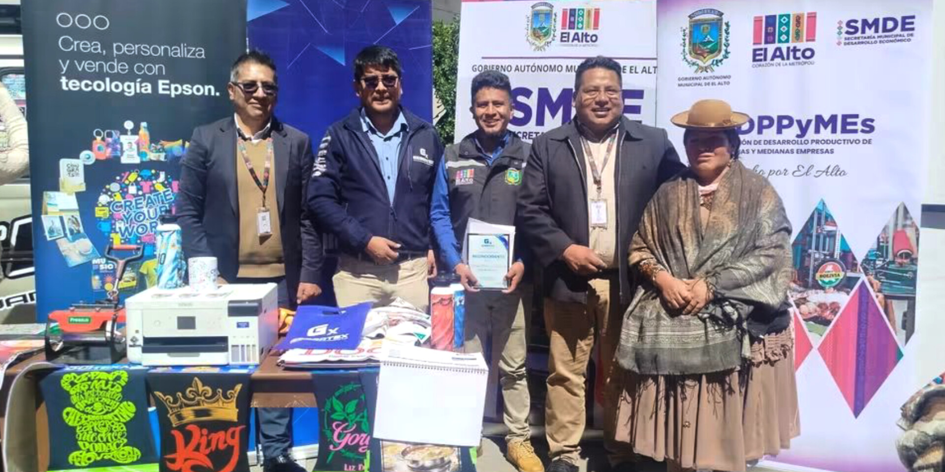 ¡Serigrafía, sublimación y vinil textil! Emprendedores de El Alto podrán capacitarse gratis