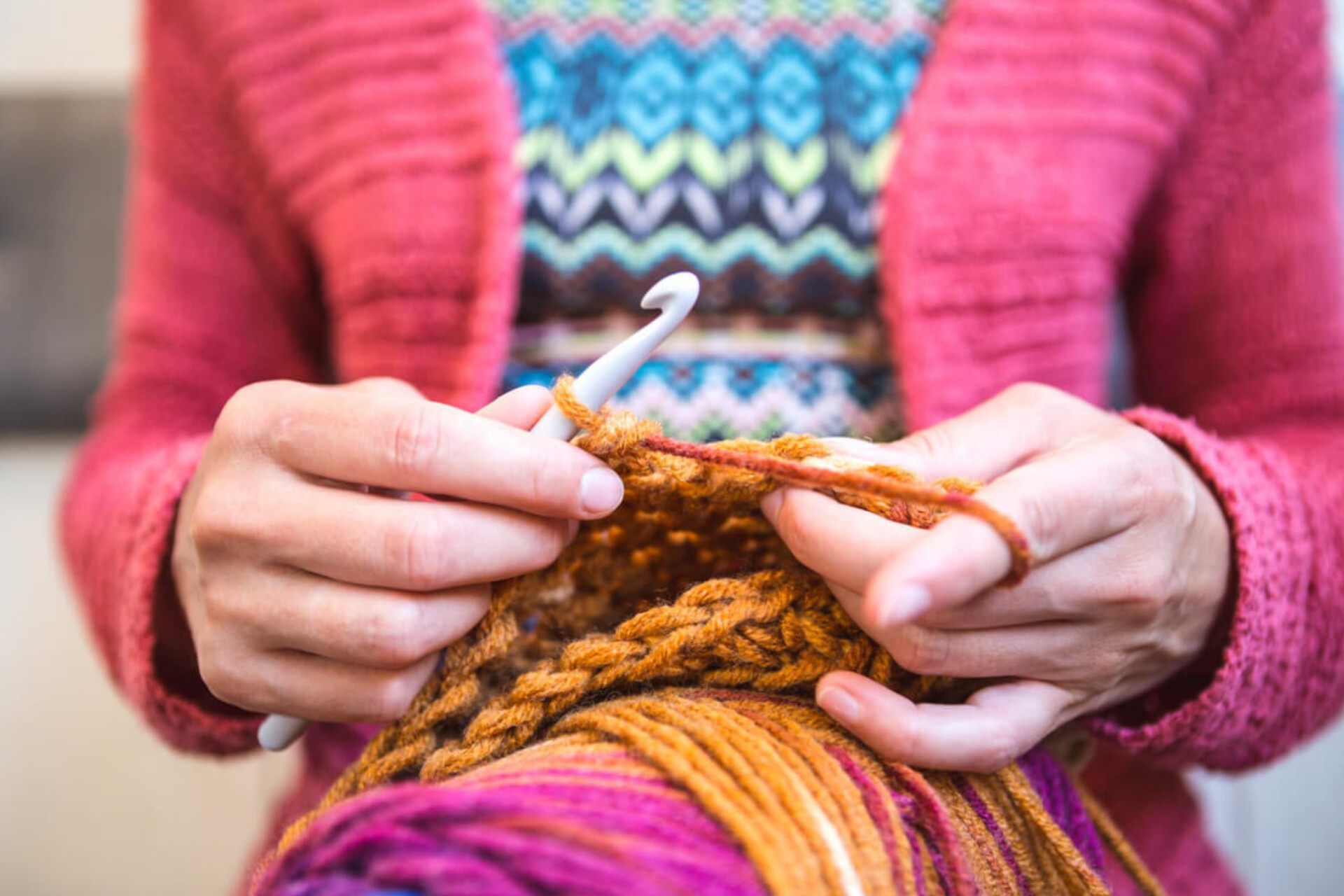 Tejiendo a crochet