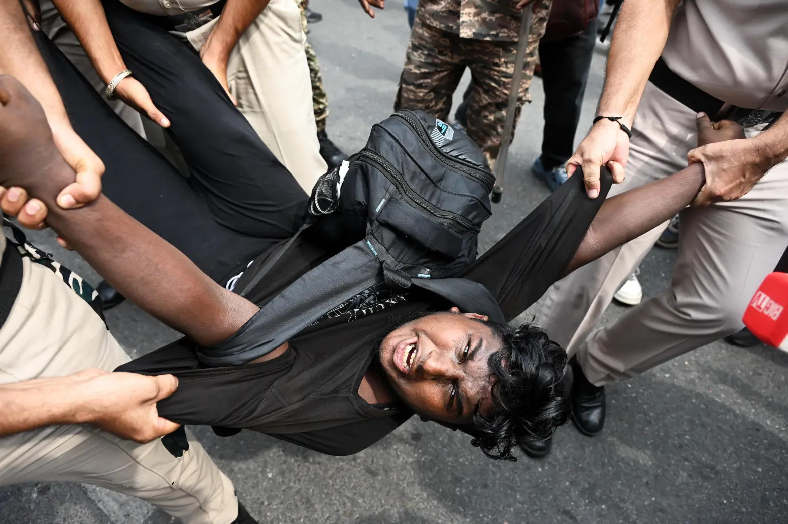 Foto AP Protestas en la India